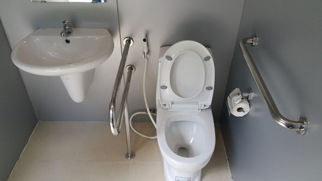 Kích thước nhà vệ sinh cho người khuyết tật