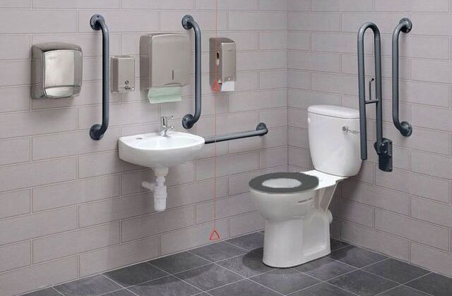 (Cập nhật) Kích thước nhà vệ sinh cho người khuyết tật mới nhất